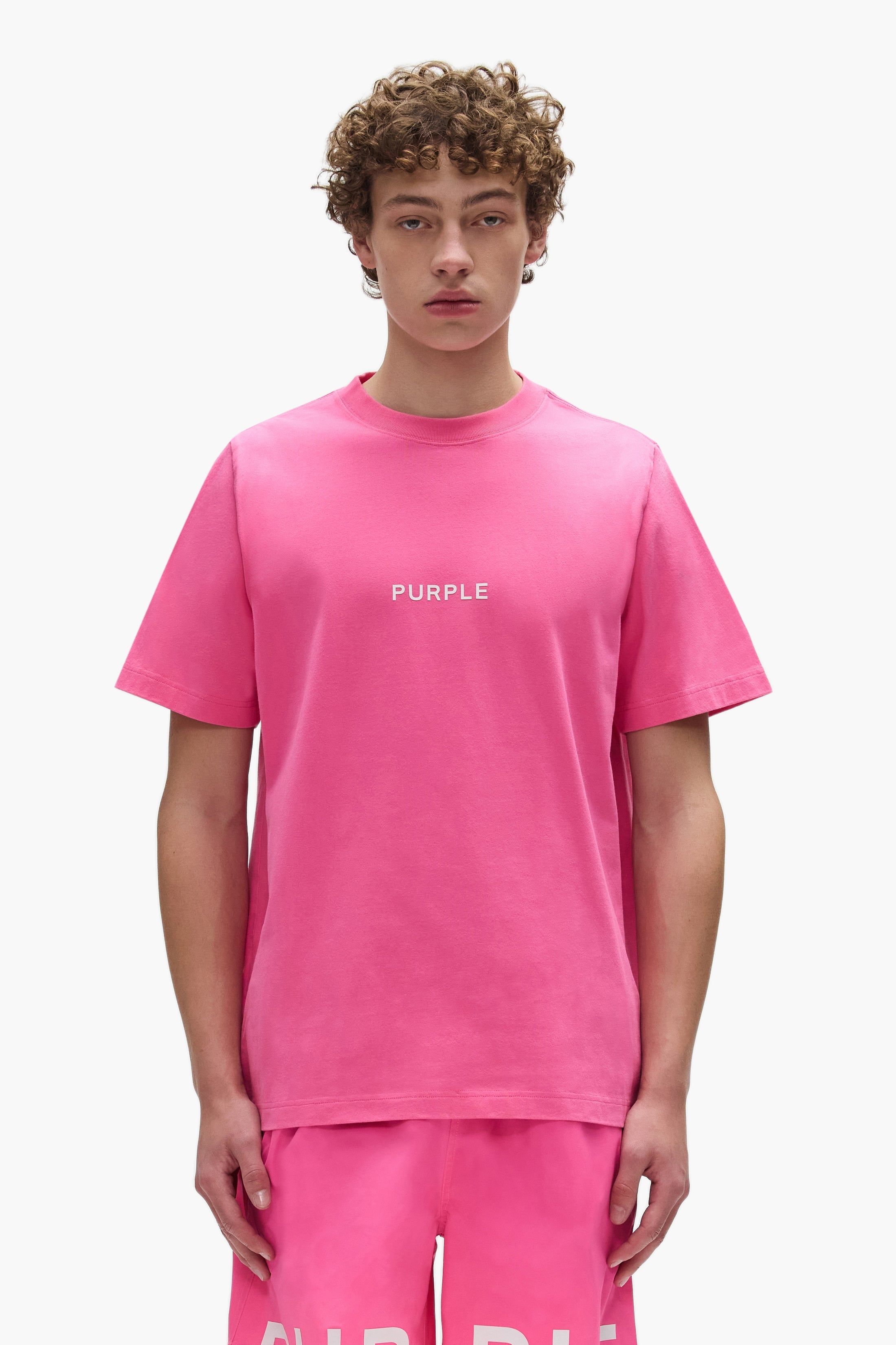 PURPLE BRAND-Men's Short-Sleeve T-Shirts Main image