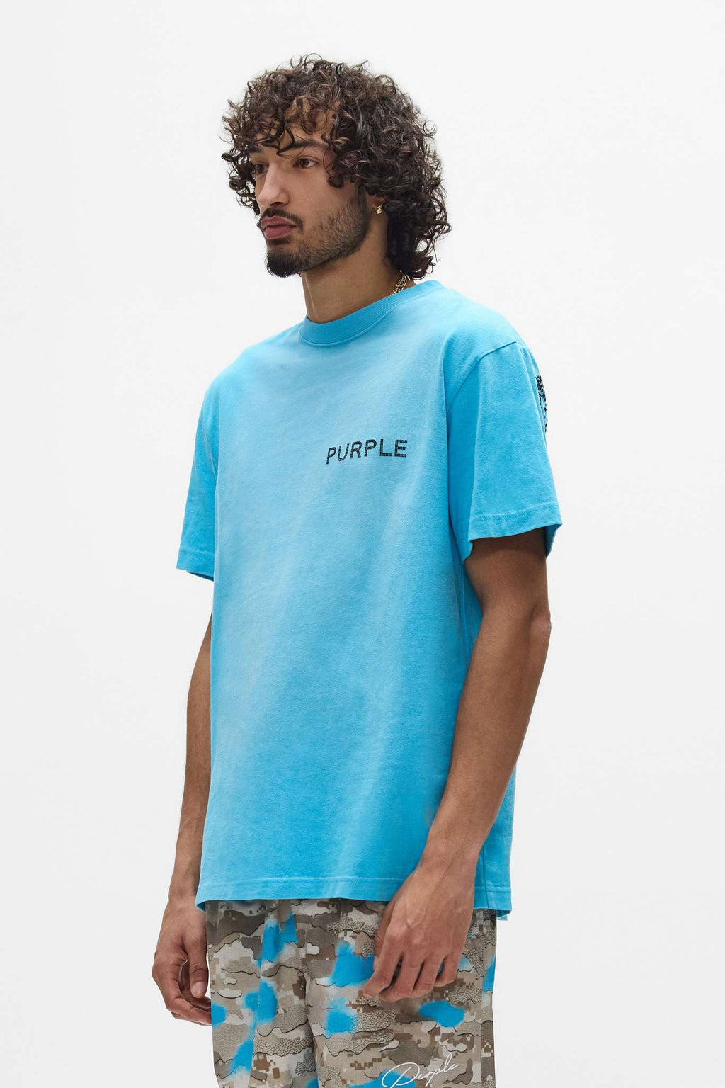 PURPLE BRAND-Men's Short-Sleeve T-Shirts and Tees