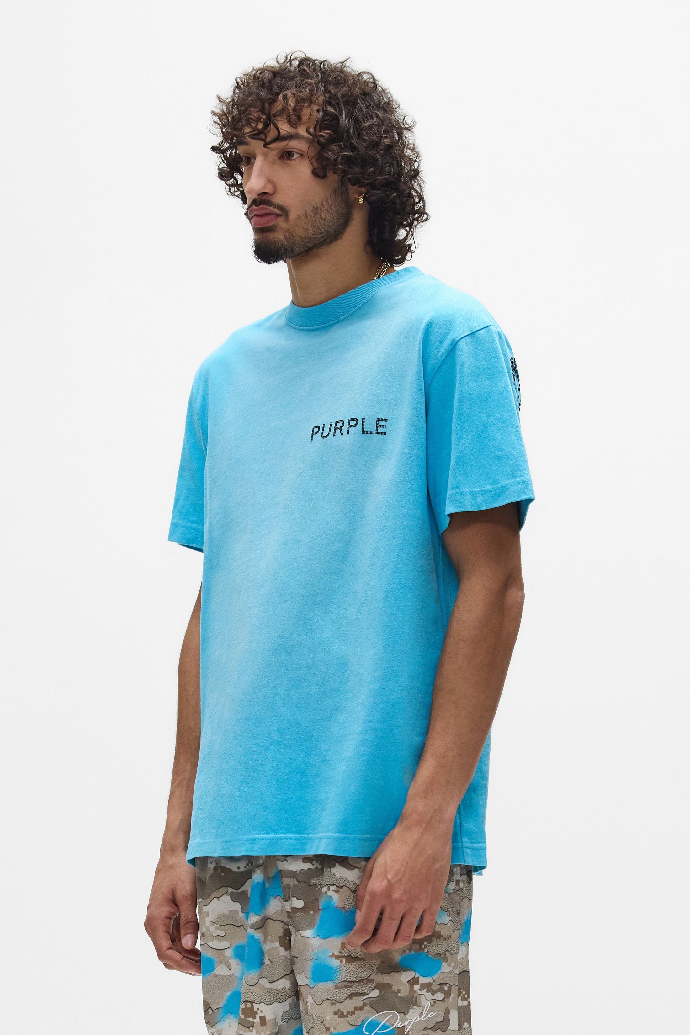 PURPLE BRAND-Men's Short-Sleeve T-Shirts and Tees