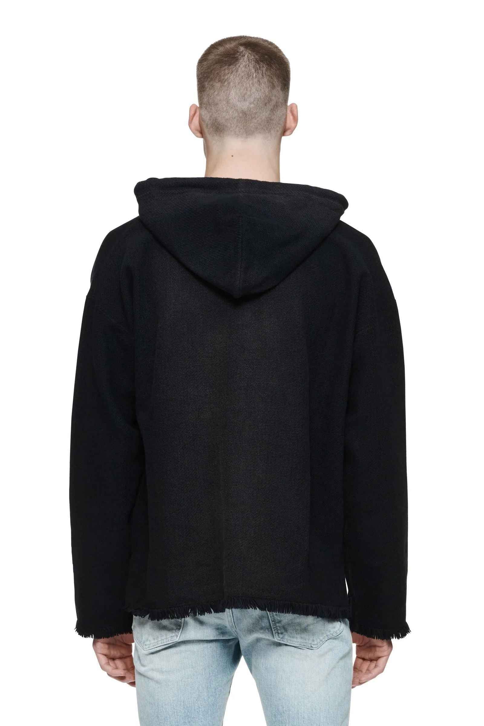 PURPLE BRAND P324 Wordmark Beach Hoodie Secondary image