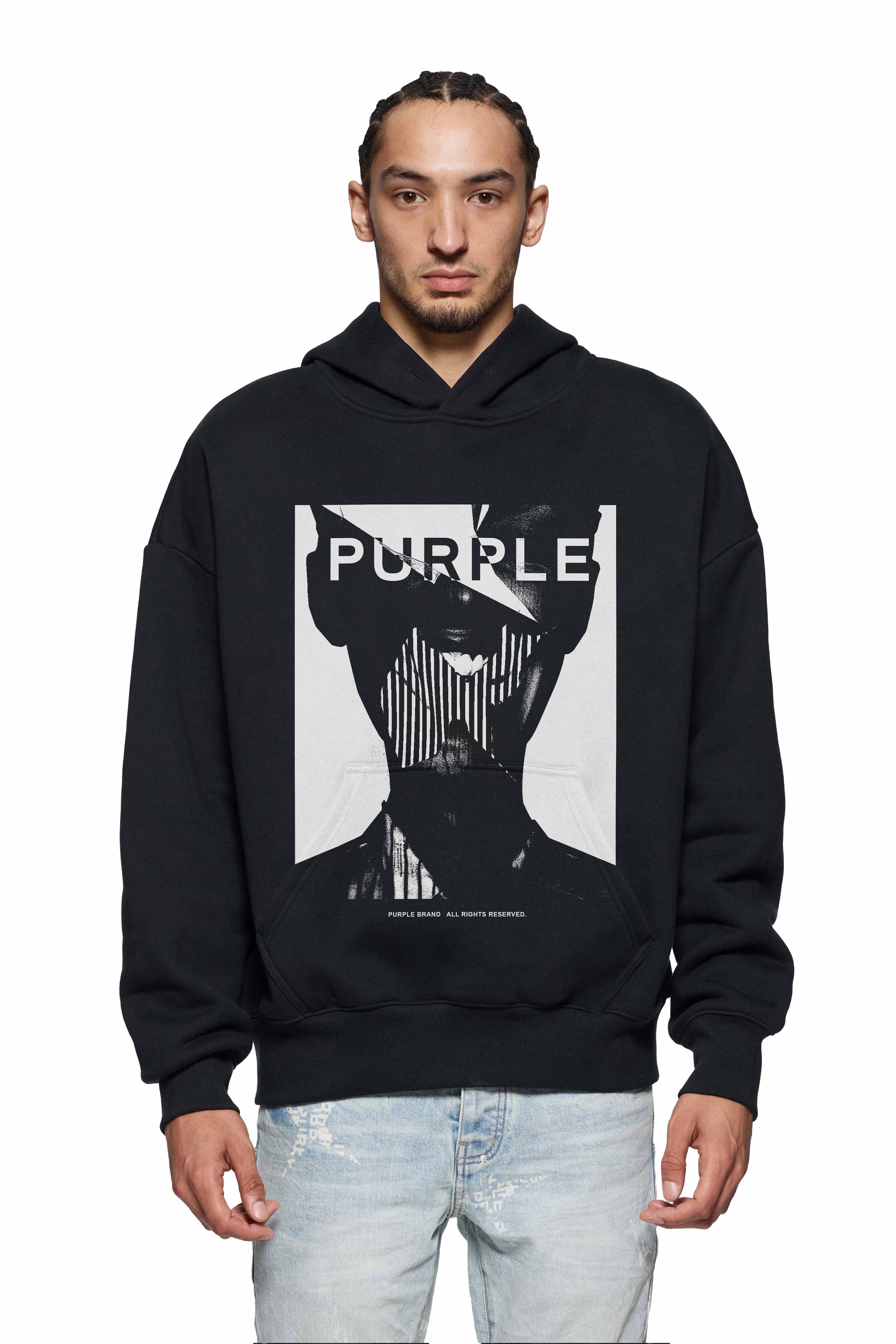 PURPLE BRAND-Men's Pullover Hoodies