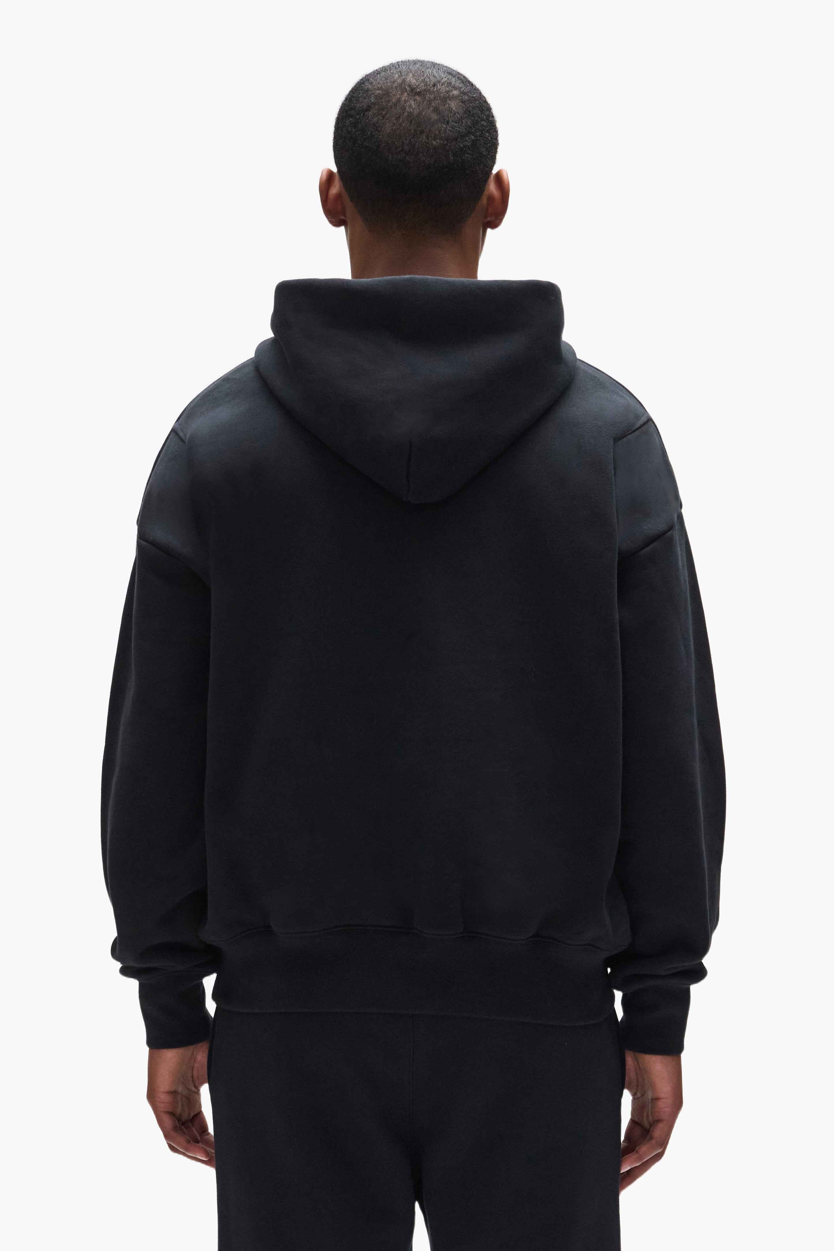 PURPLE BRAND P401 Half and Half Hoodie Secondary image