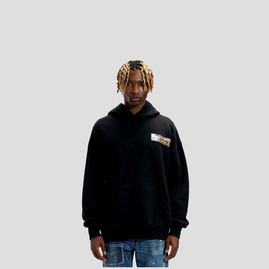 PURPLE BRAND-Men's Pullover Hoodies