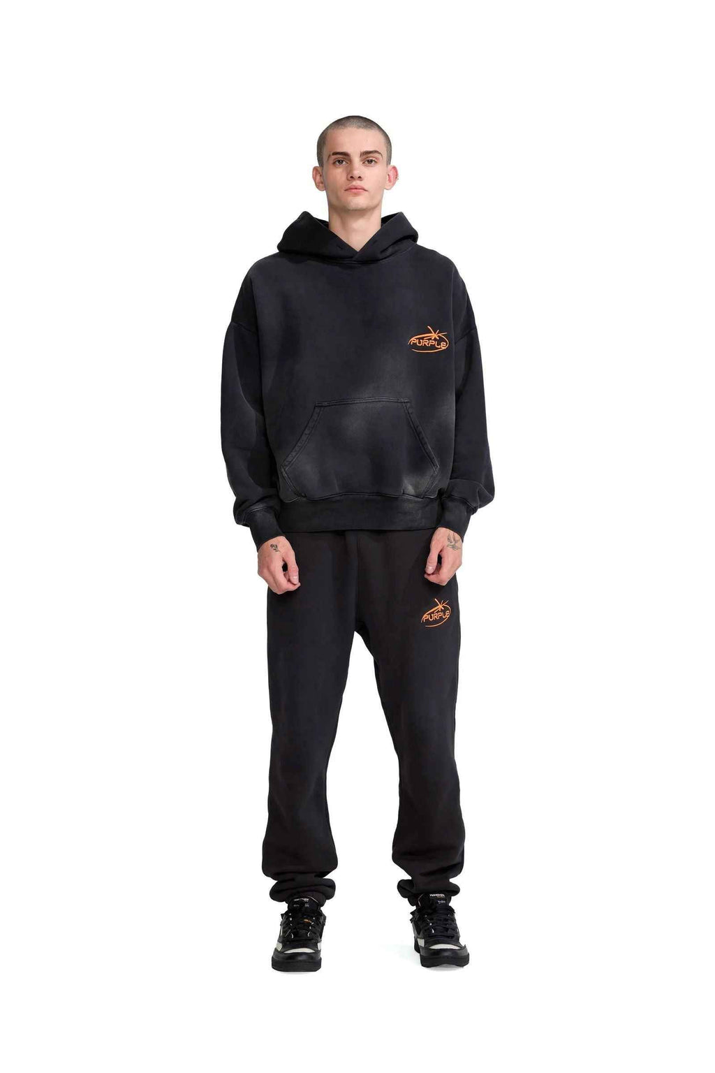 PURPLE BRAND-Men's Pullover Hoodies