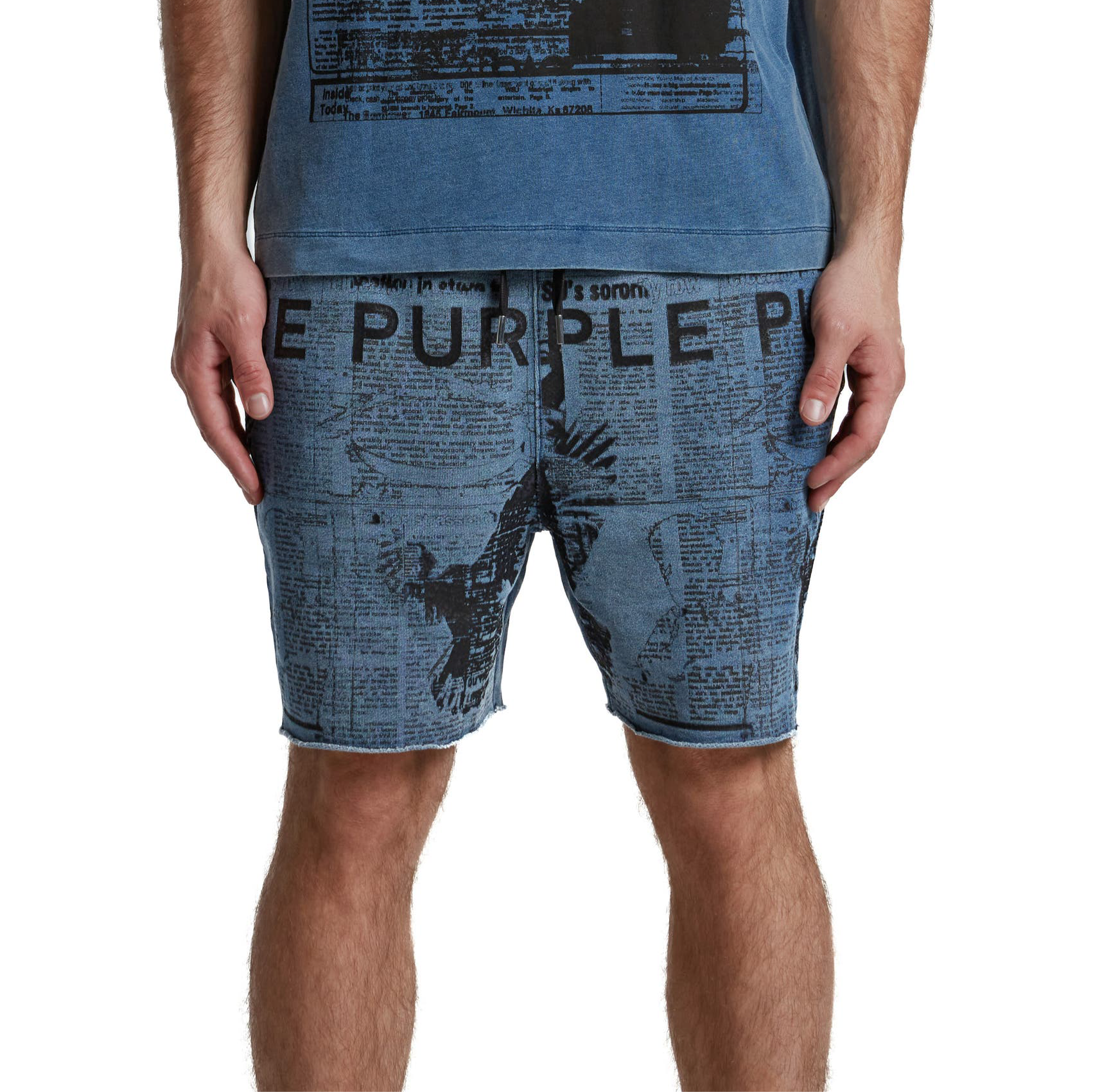 PURPLE BRAND-Men's Sweatshorts and Cargo Shorts Imagen principal del producto