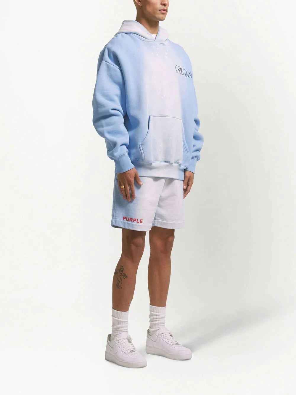 PURPLE BRAND P451 French Terry Shorts Secondary image