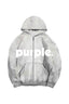 PURPLE BRAND-Men's Zip-Up Hoodies