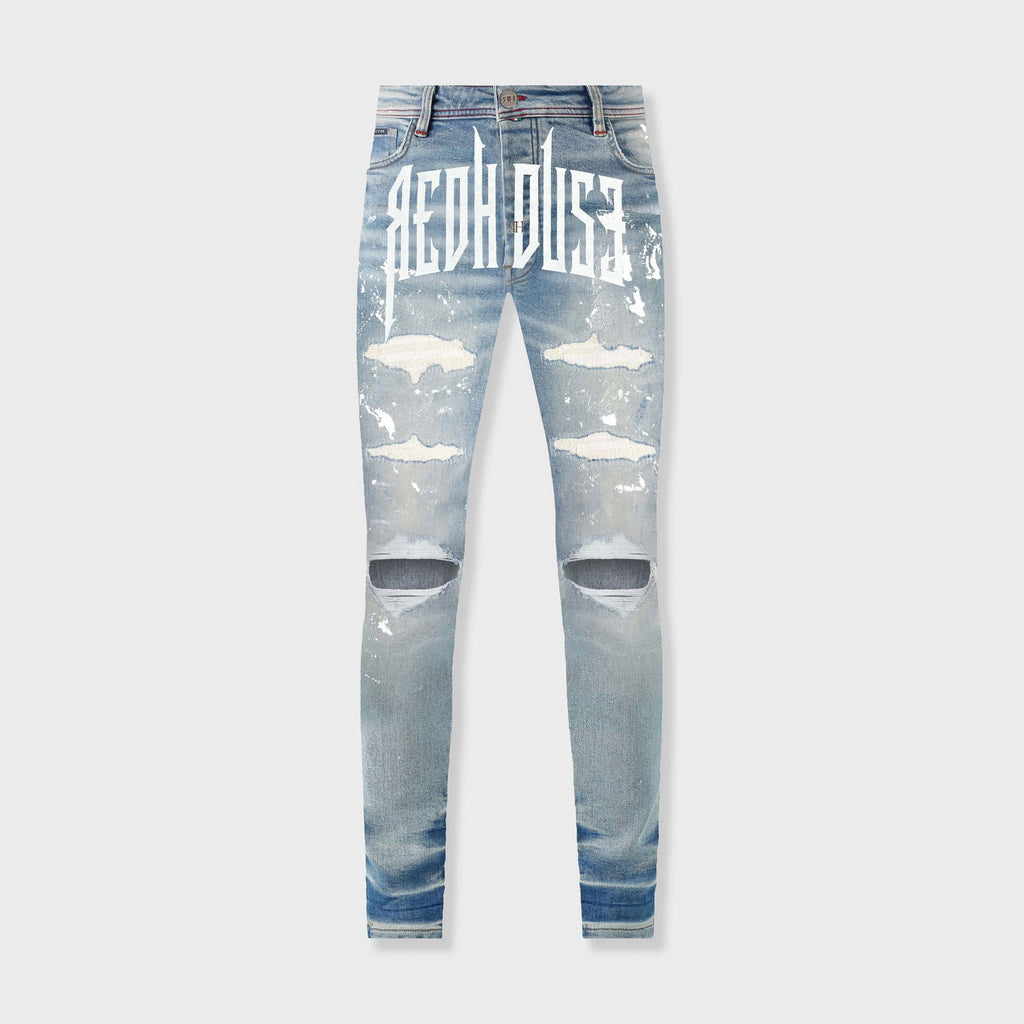 REDHOUSE-Men's Skinny Fit Jeans and Denim