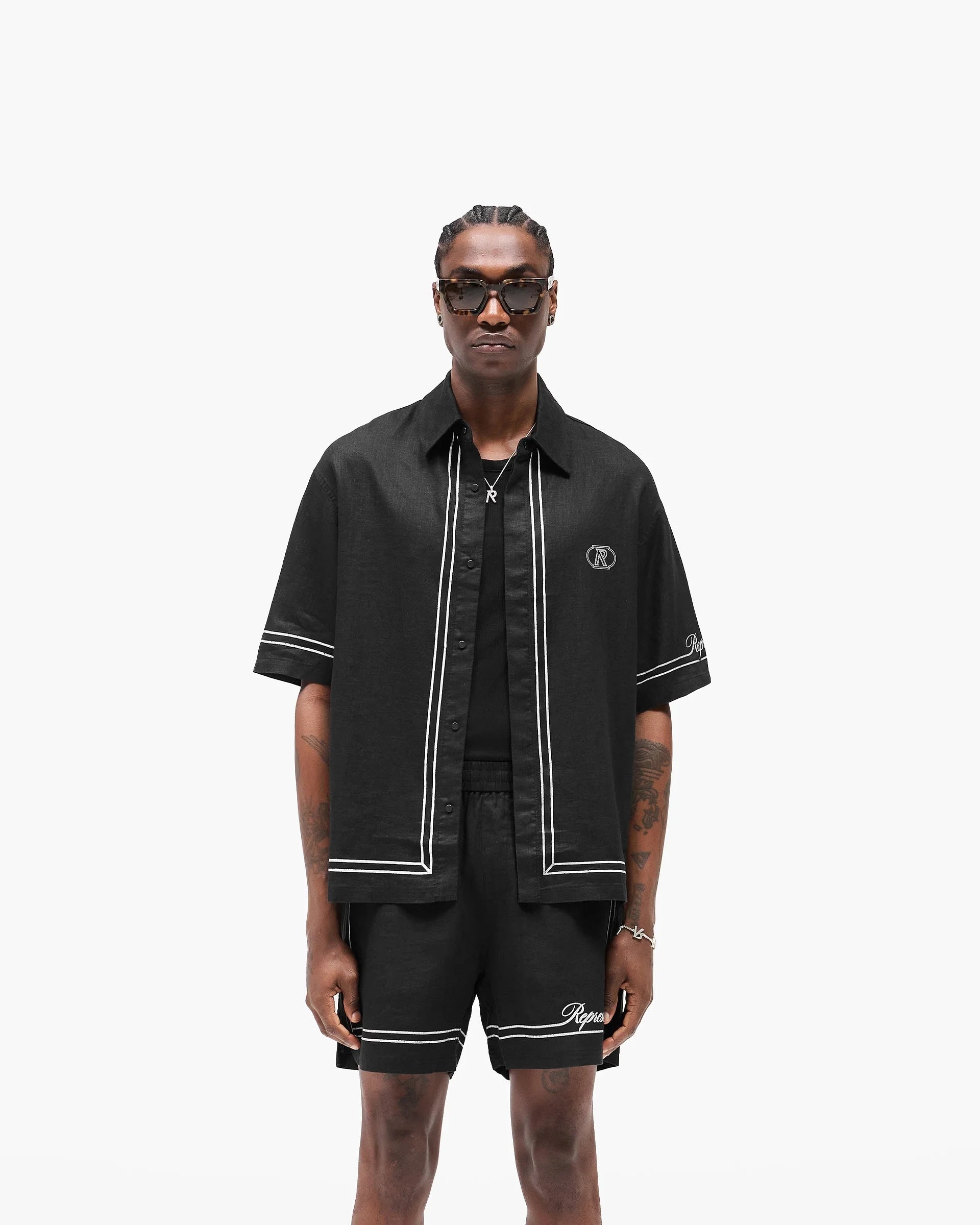 REPRESENT-Men's Button-Up and Polo Shirts