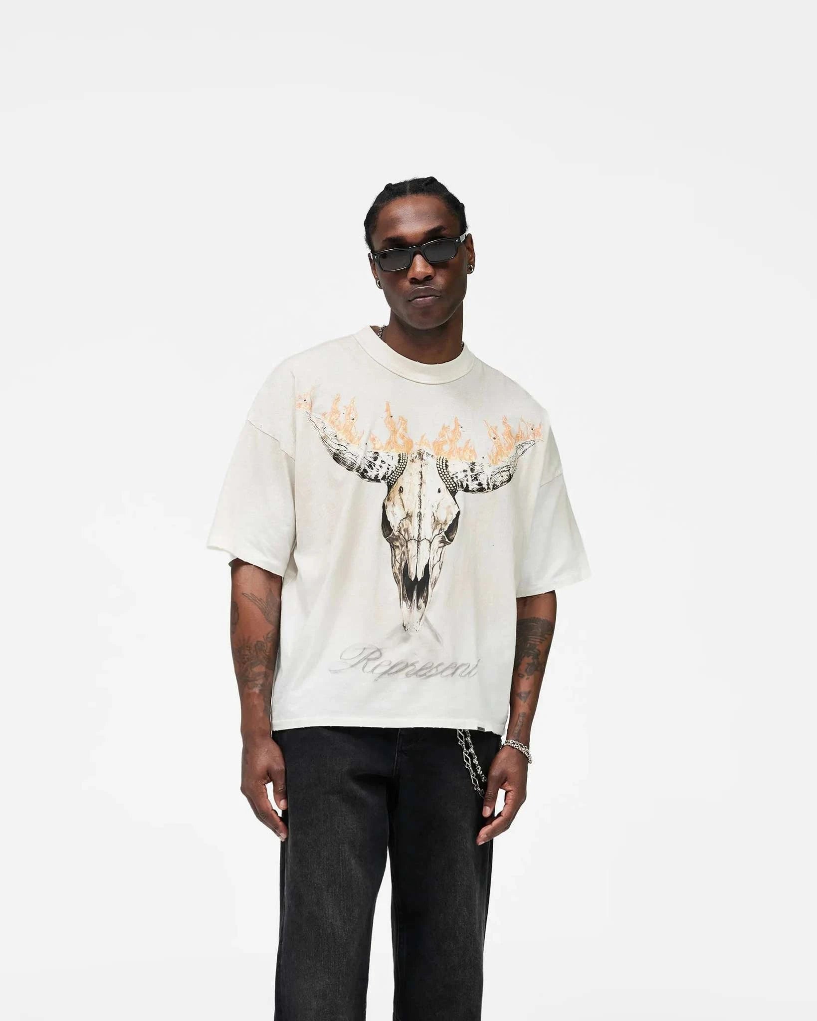 REPRESENT-Men's Short-Sleeve T-Shirts and Tees