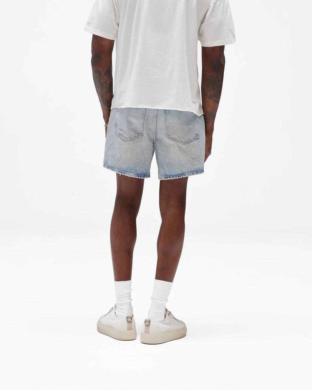 REPRESENT-Men's Jean Shorts and Denim Shorts