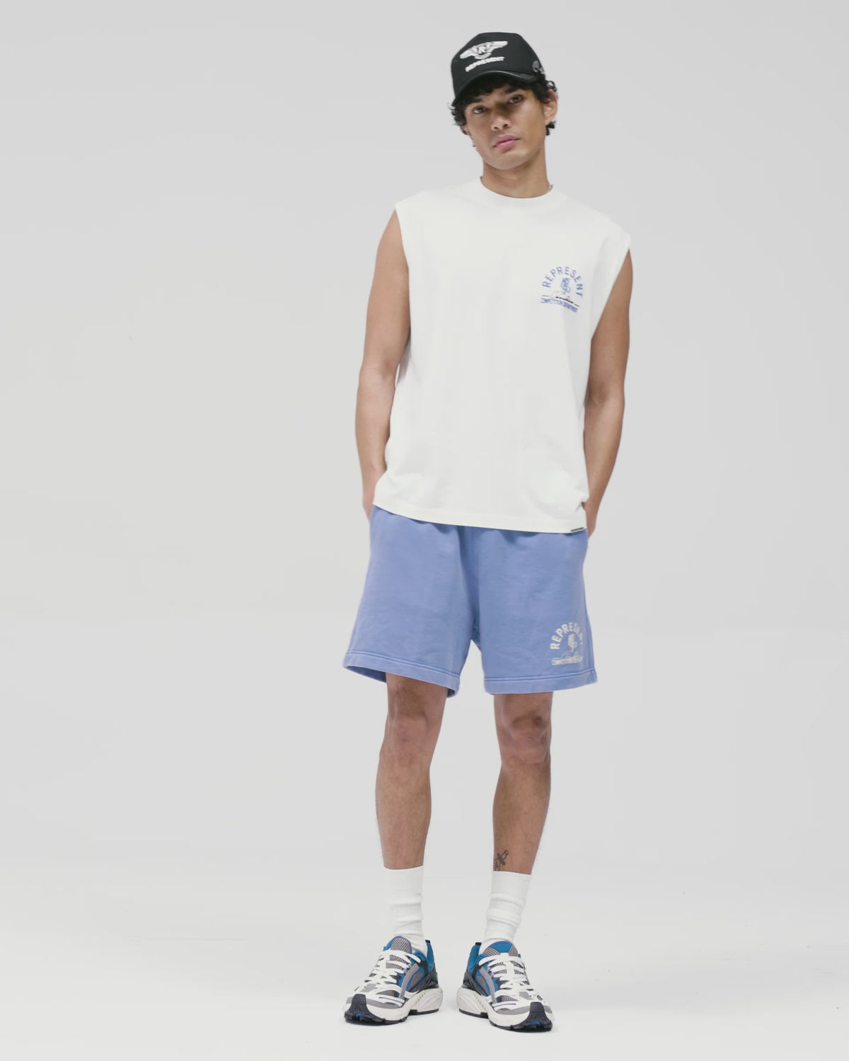 REPRESENT-Men's Sweatshorts and Cargo Shorts
