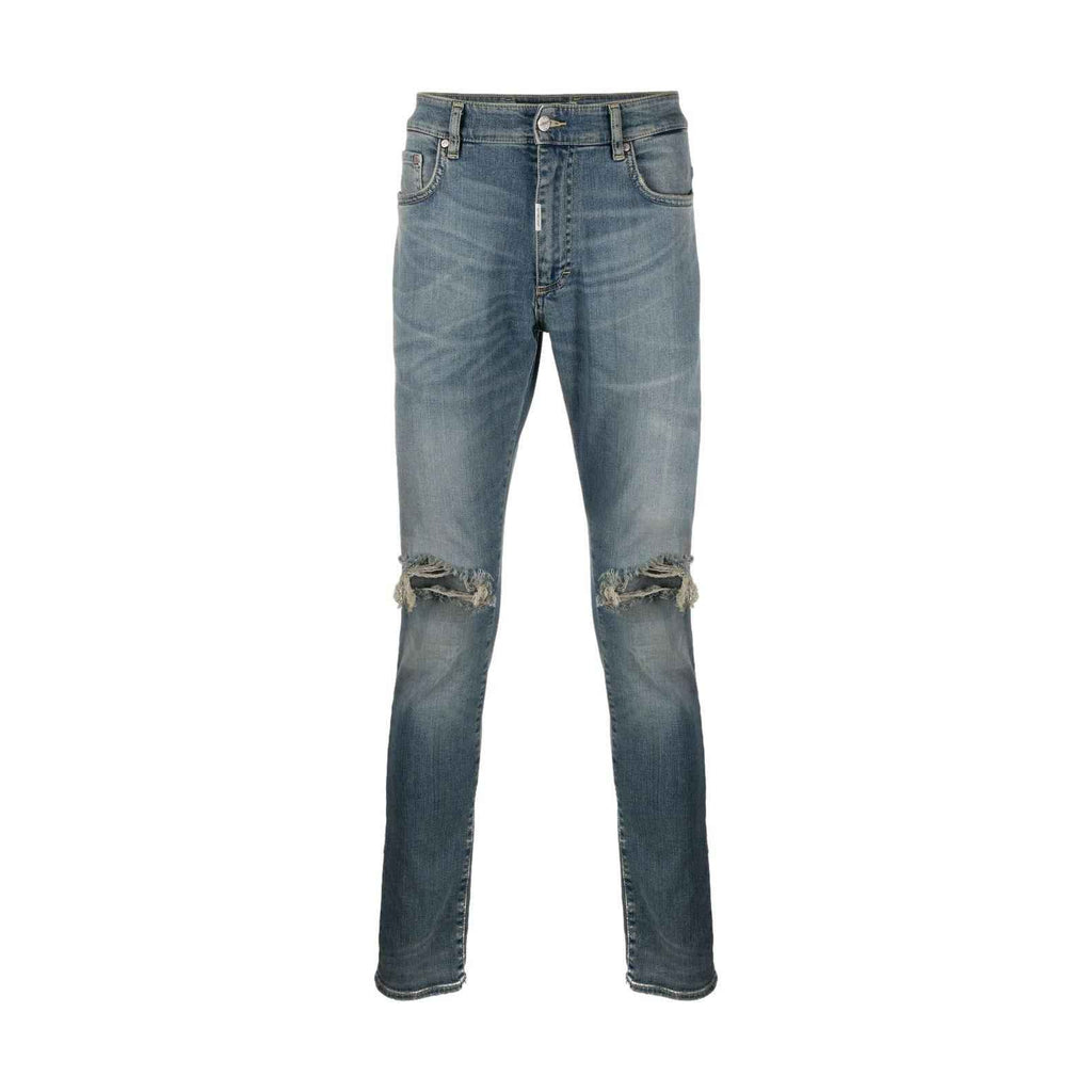 REPRESENT-Men's Skinny Fit Jeans and Denim