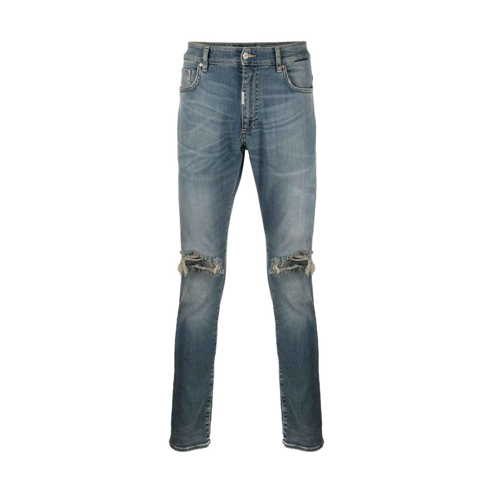 REPRESENT-Men's Skinny Fit Jeans and Denim