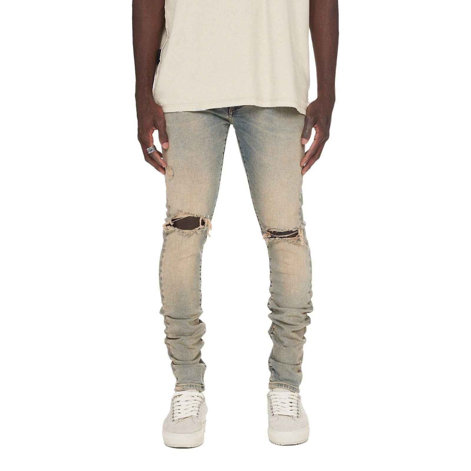 REPRESENT-Men's Skinny Fit Jeans and Denim
