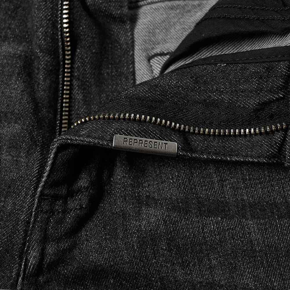 REPRESENT-Men's Skinny Fit Jeans and Denim