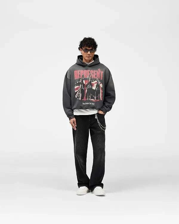 REPRESENT-Men's Pullover Hoodies