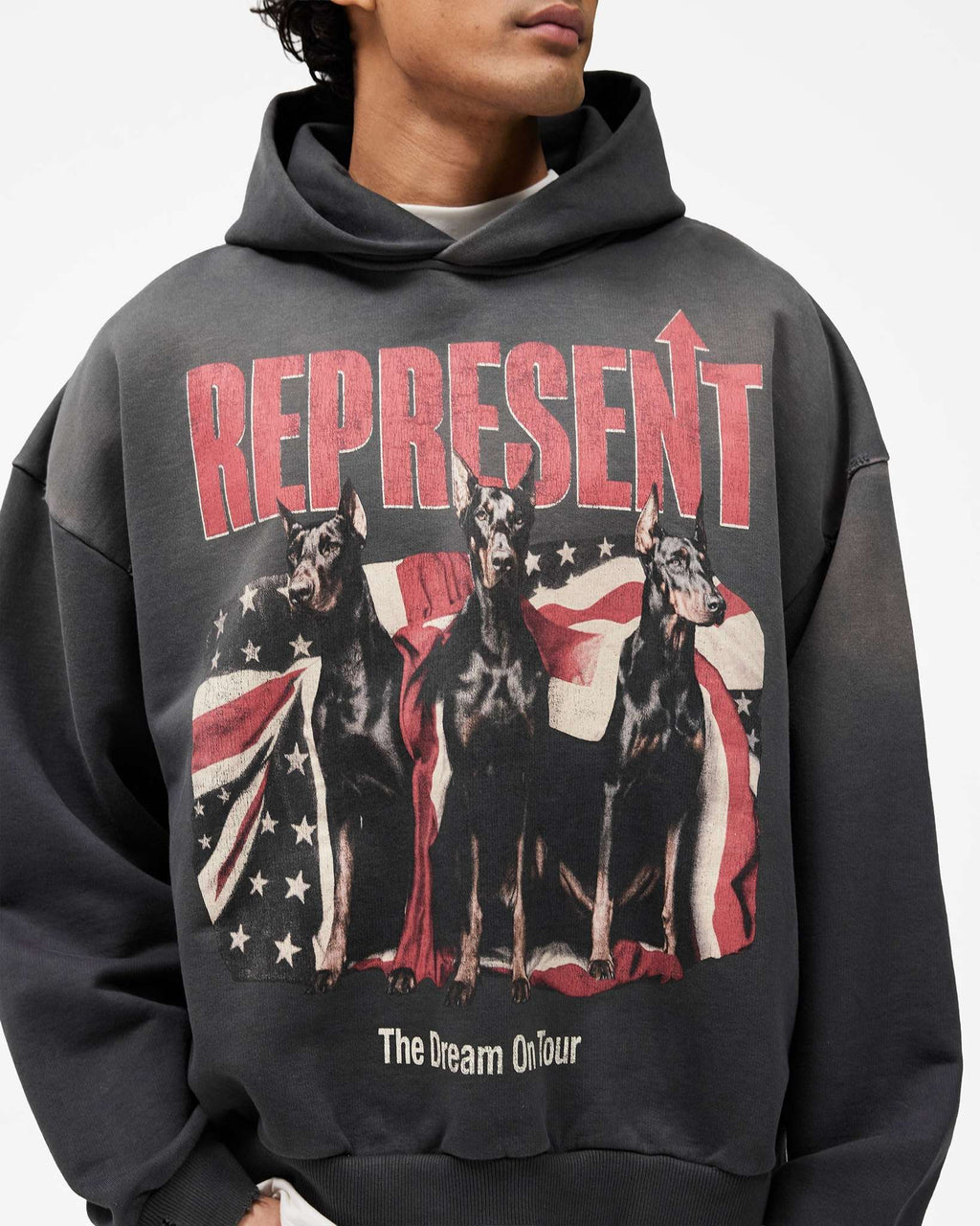 REPRESENT-Men's Pullover Hoodies