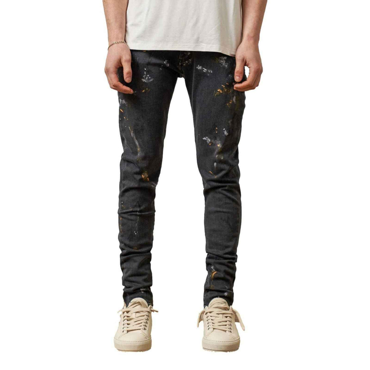 REPRESENT-Men's Skinny Fit Jeans and Denim