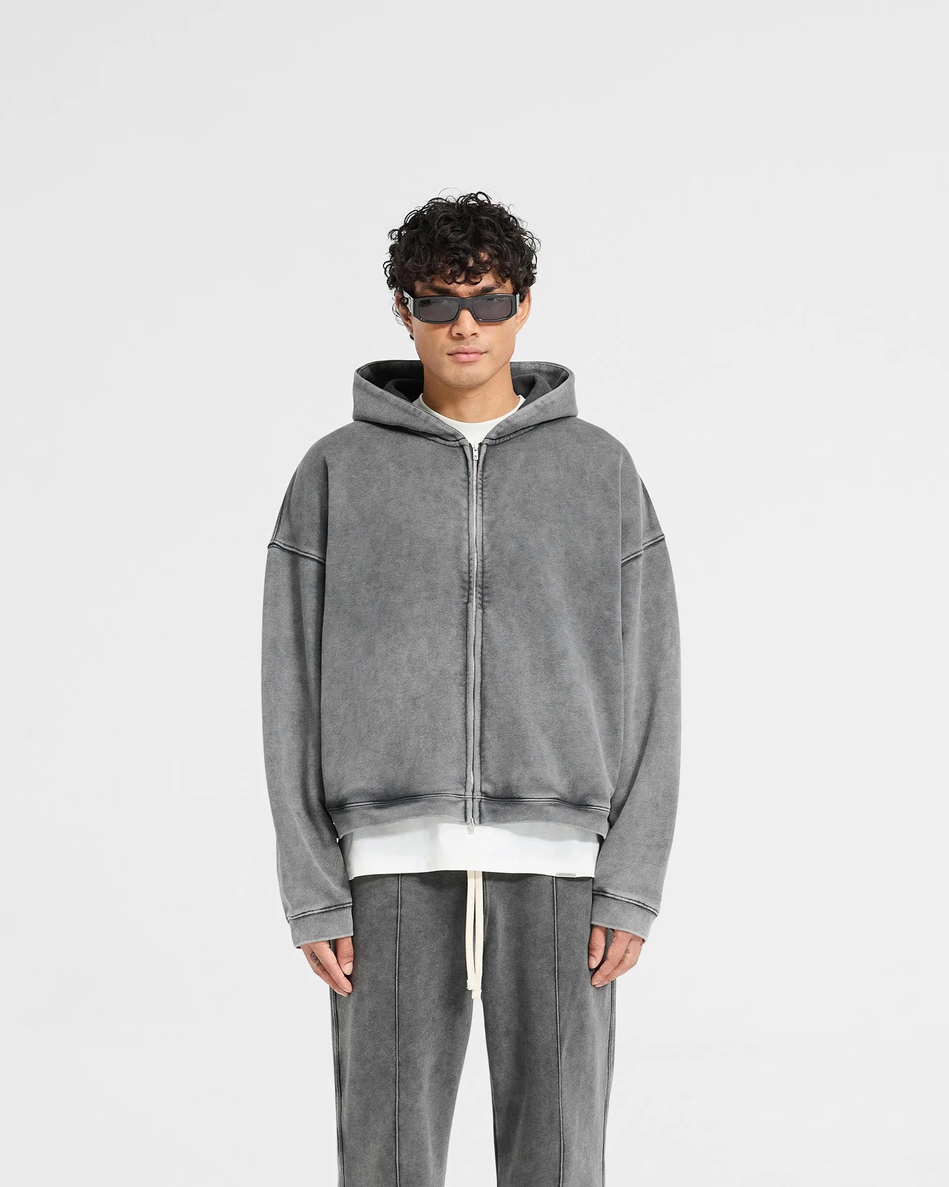 REPRESENT-Men's Zip-Up Hoodies