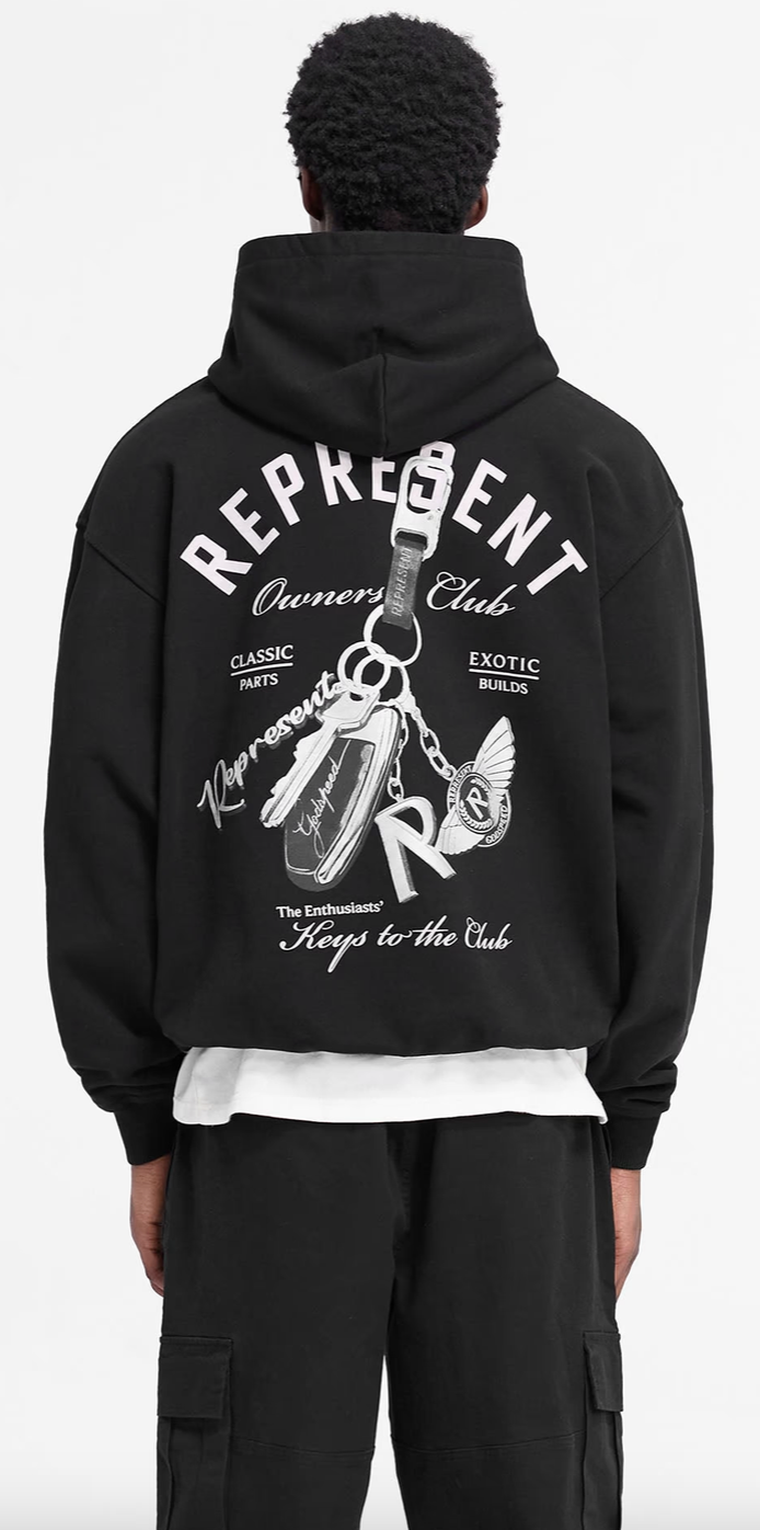 REPRESENT-Men's Pullover Hoodies