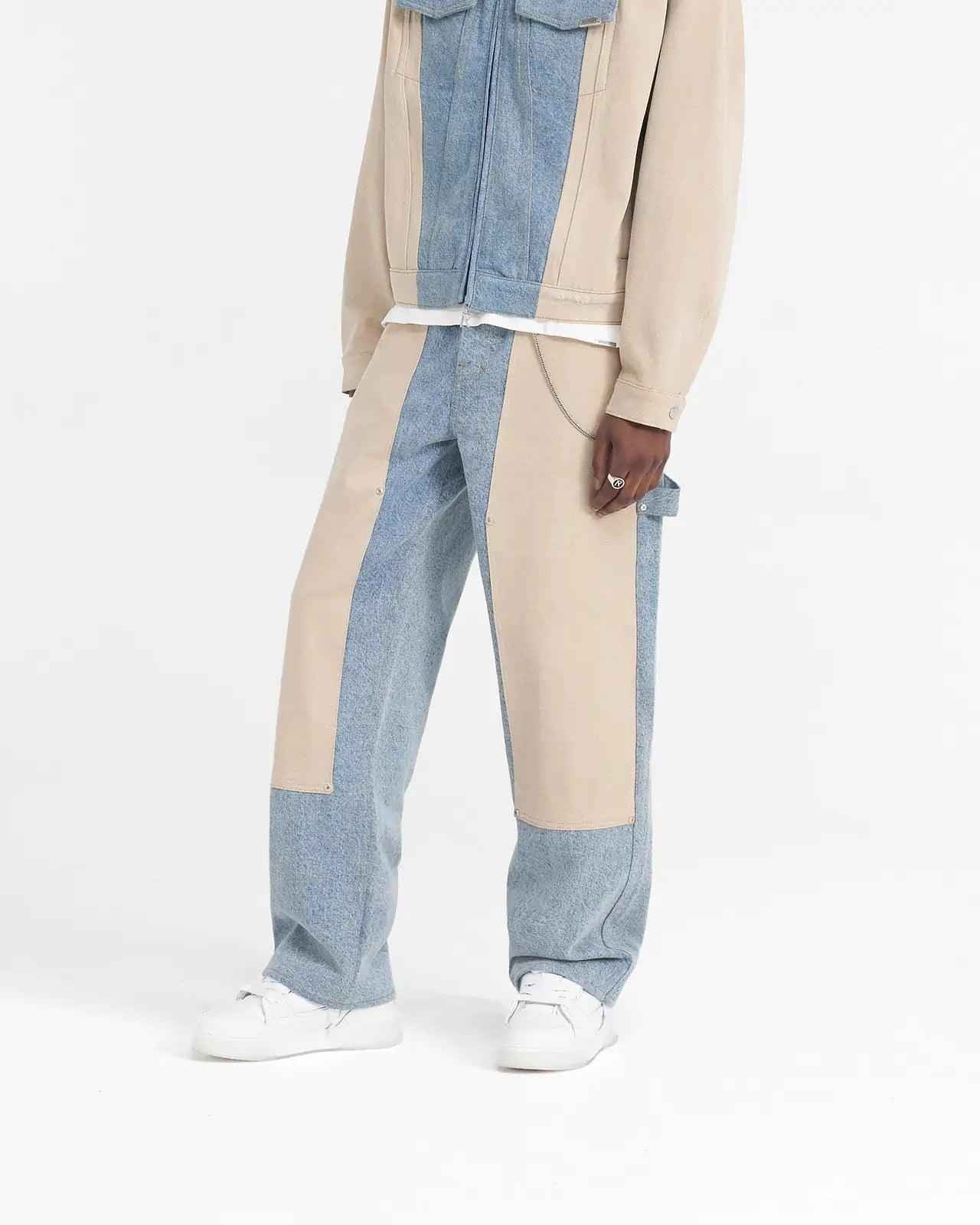 REPRESENT-Men's Baggy Fit Jeans and Denim