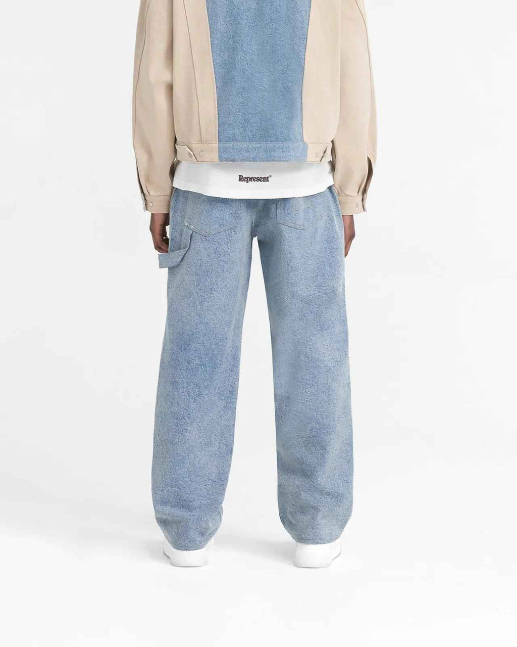 REPRESENT-Men's Baggy Fit Jeans and Denim