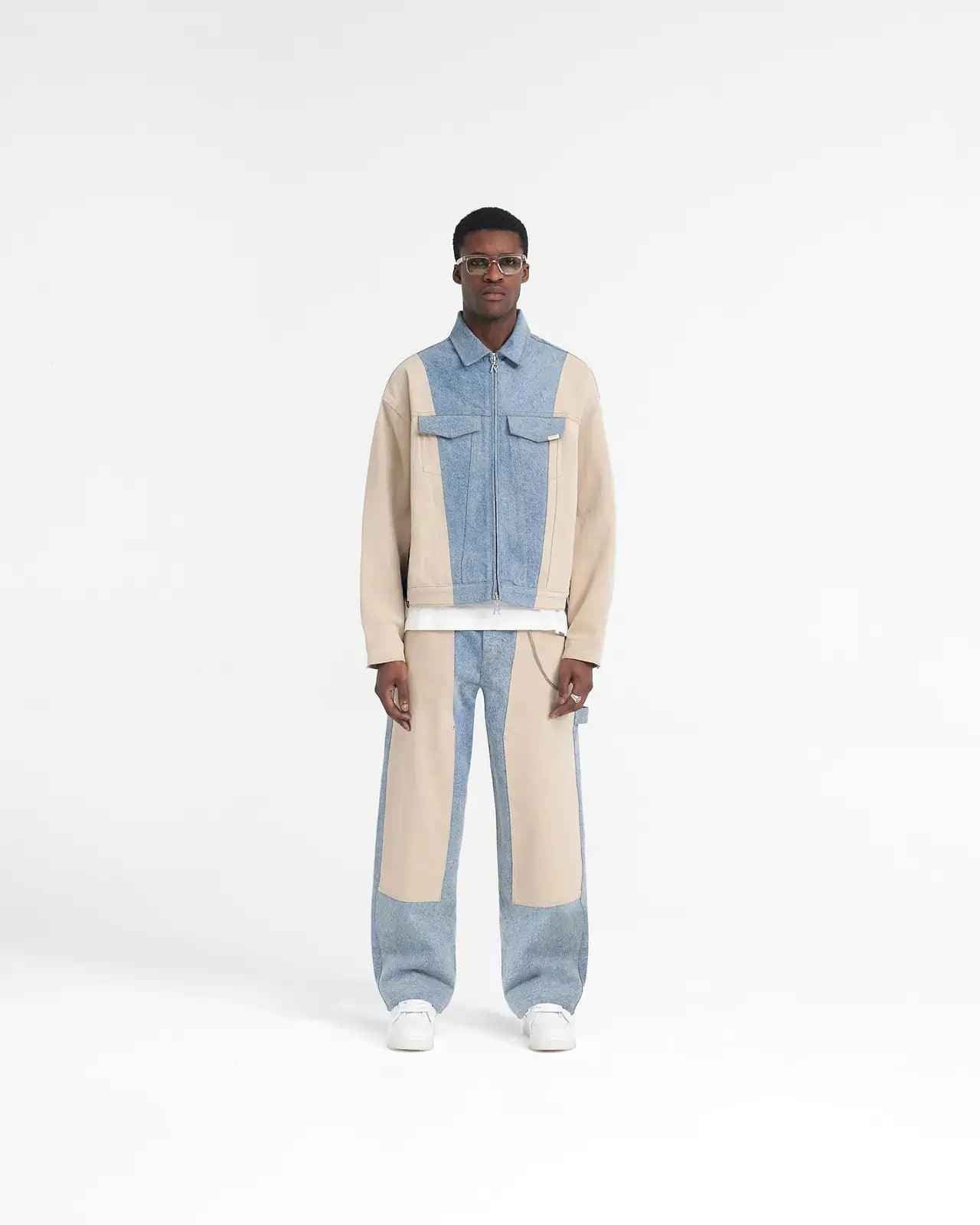 REPRESENT-Men's Baggy Fit Jeans and Denim