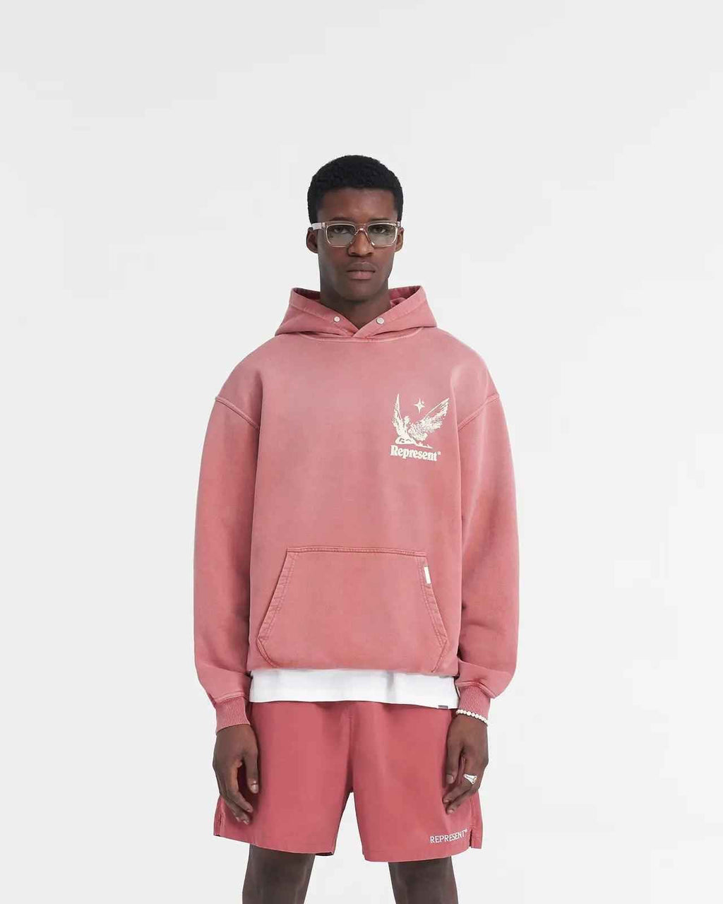 REPRESENT-Men's Pullover Hoodies