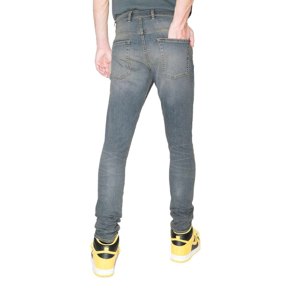 REPRESENT-Men's Skinny Fit Jeans and Denim