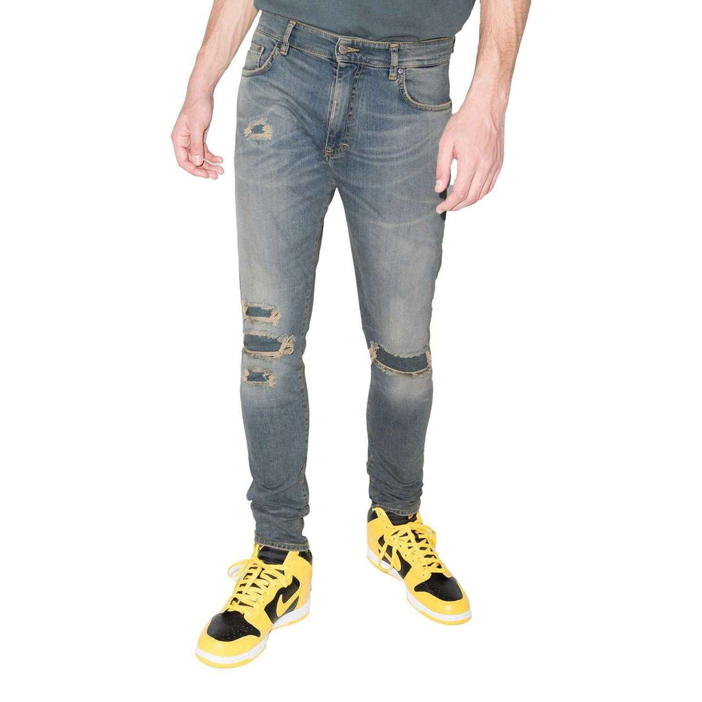 REPRESENT-Men's Skinny Fit Jeans and Denim
