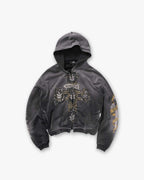 REPRESENT-Men's Zip-Up Hoodies