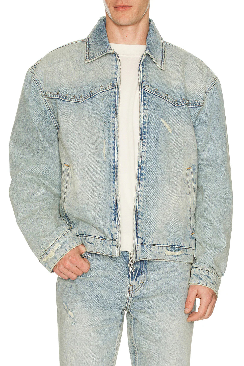 REPRESENT-Men's Jean Jackets and Denim Jackets