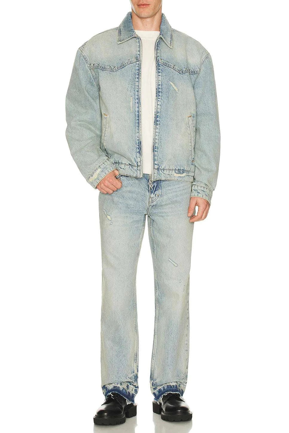 REPRESENT-Men's Jean Jackets and Denim Jackets