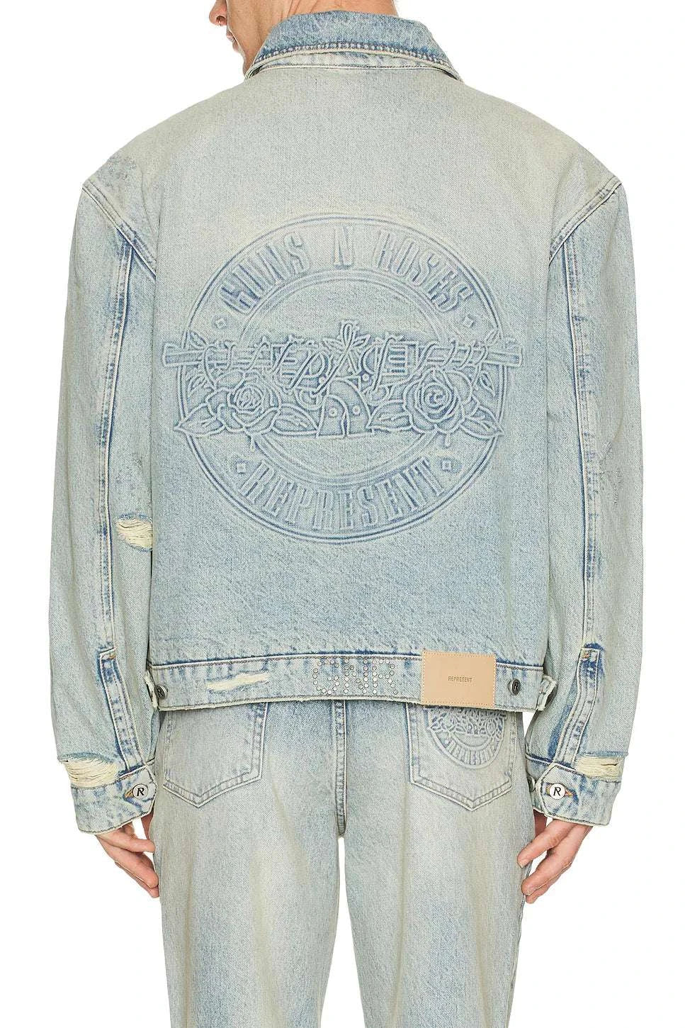 REPRESENT-Men's Jean Jackets and Denim Jackets