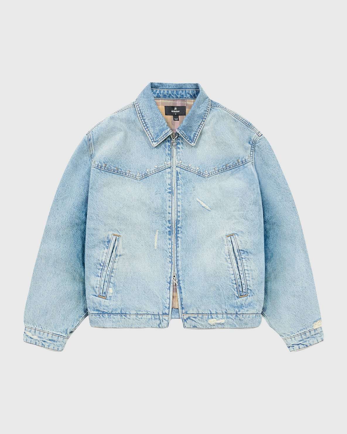 REPRESENT-Men's Jean Jackets and Denim Jackets
