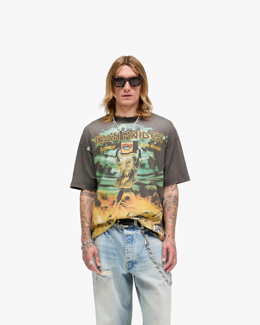 REPRESENT-Men's Short-Sleeve T-Shirts and Tees