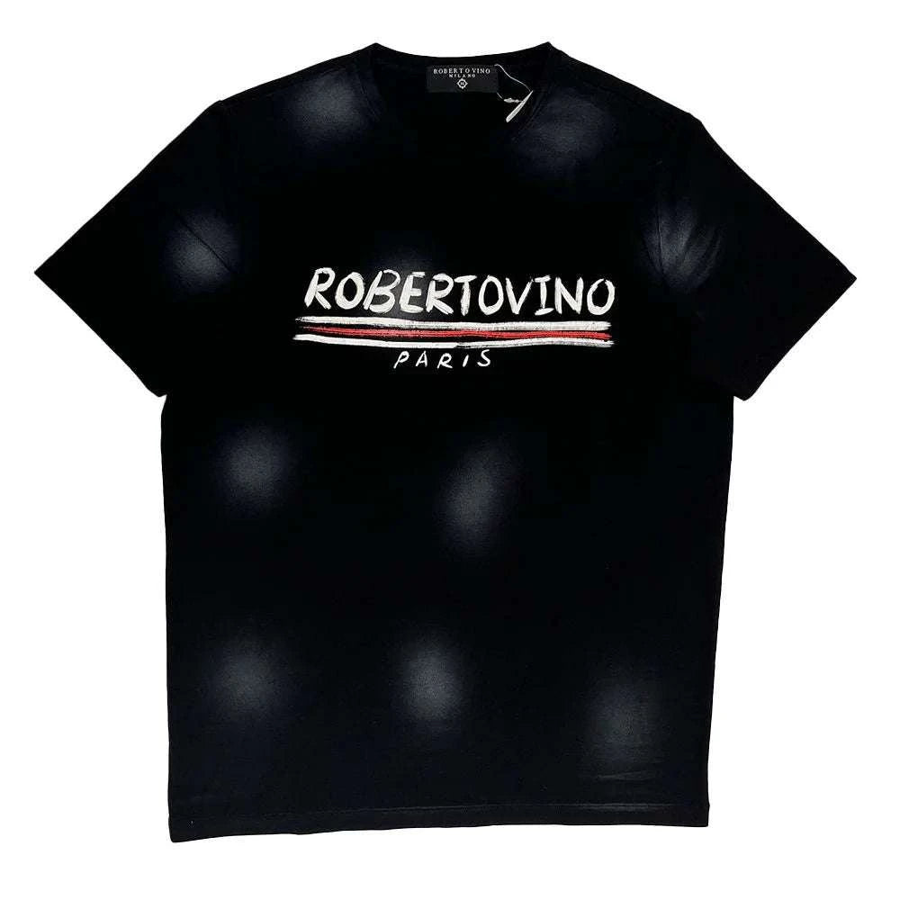 ROBERTO VINO-Men's Short-Sleeve T-Shirts and Tees