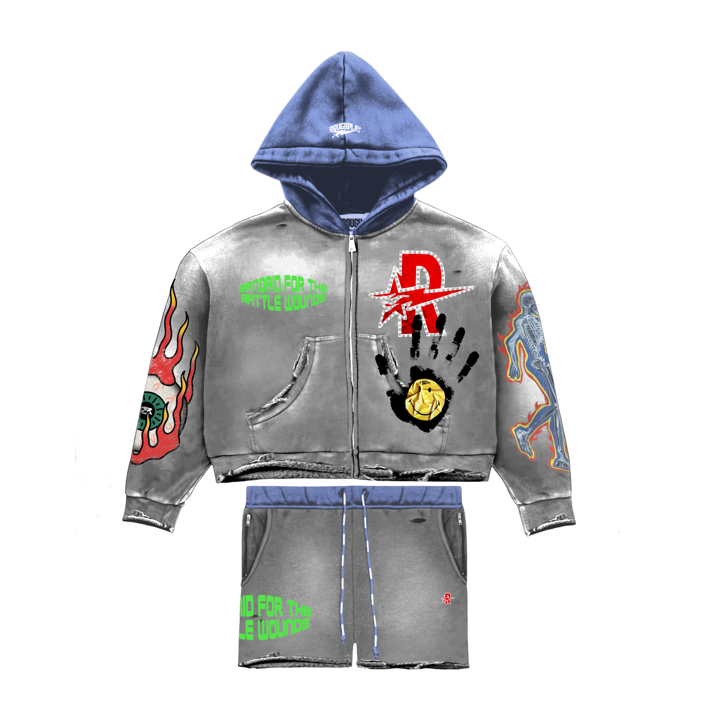 ROUGHPLAY CLOTHING-Men's Zip-Up Hoodies Main image