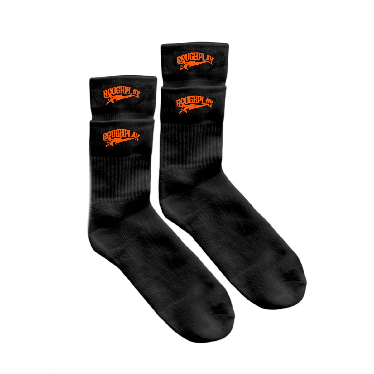 Calcetines con el logotipo de ROUGHPLAY CLOTHING Imagen secundaria del producto