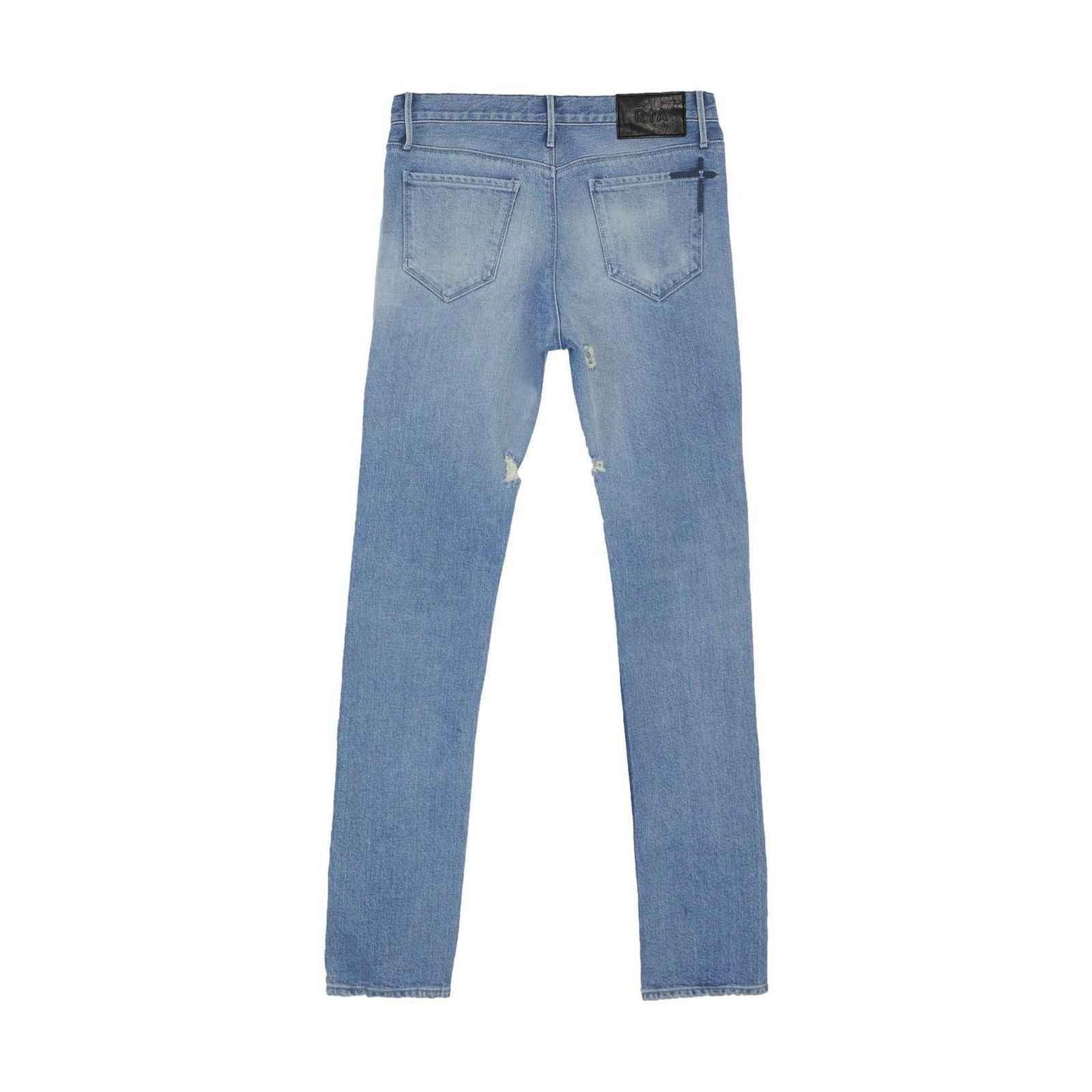RTA Bryant Medium Blue Distressed Jeans Secondary image