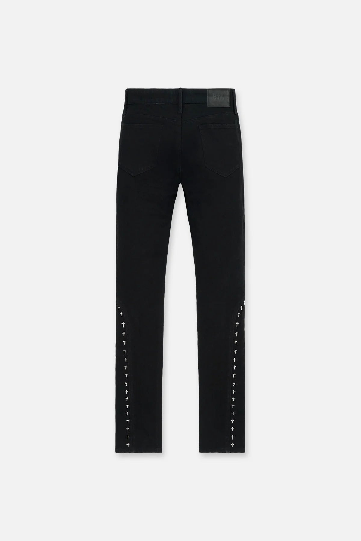 RTA Enzo Black Cross Rivet Jeans Secondary image