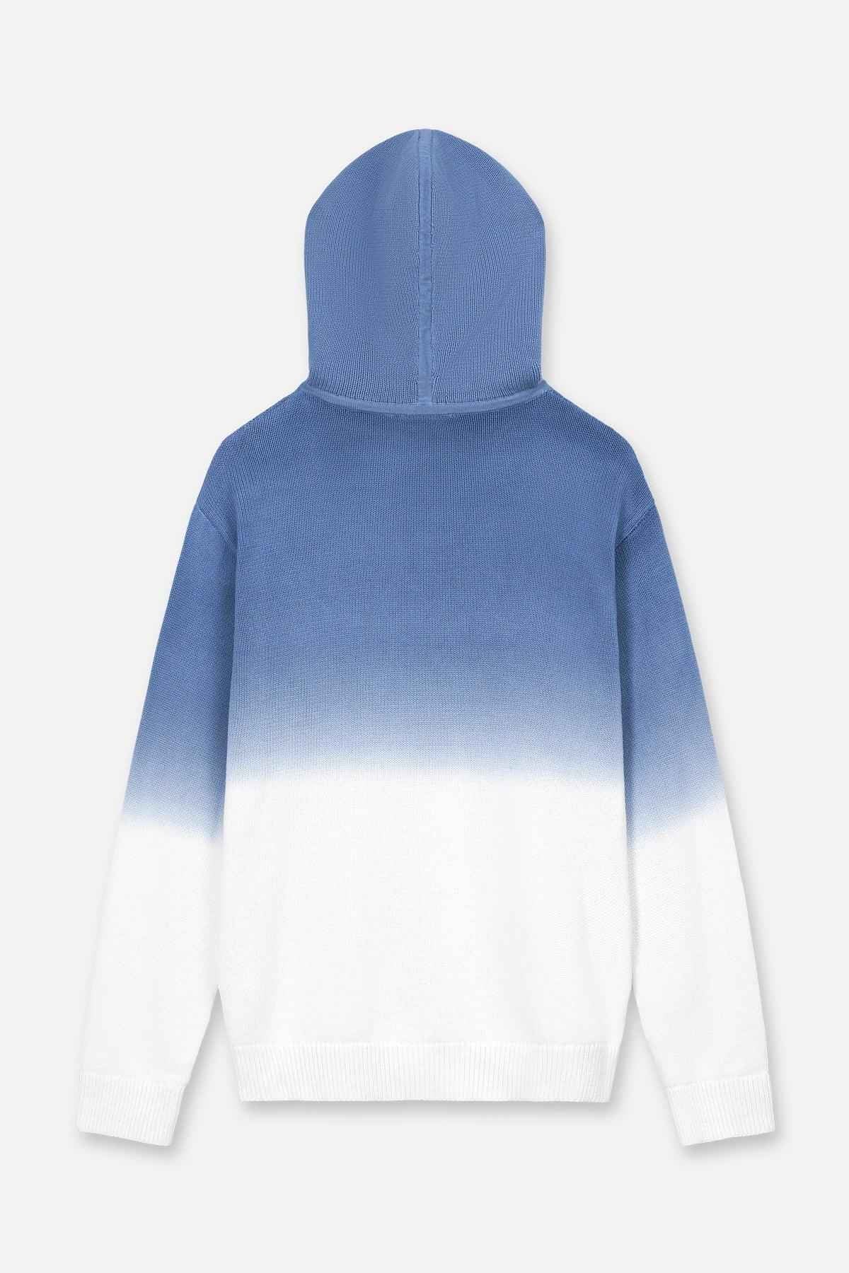RTA Knit Hoodie Blue Gradient Secondary image