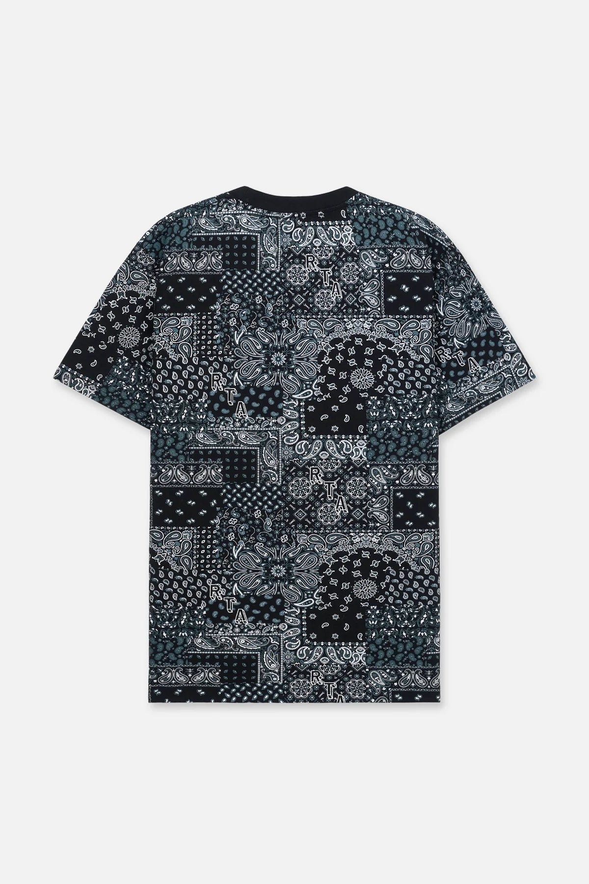 RTA Liam Black Bandana T-Shirt Secondary image