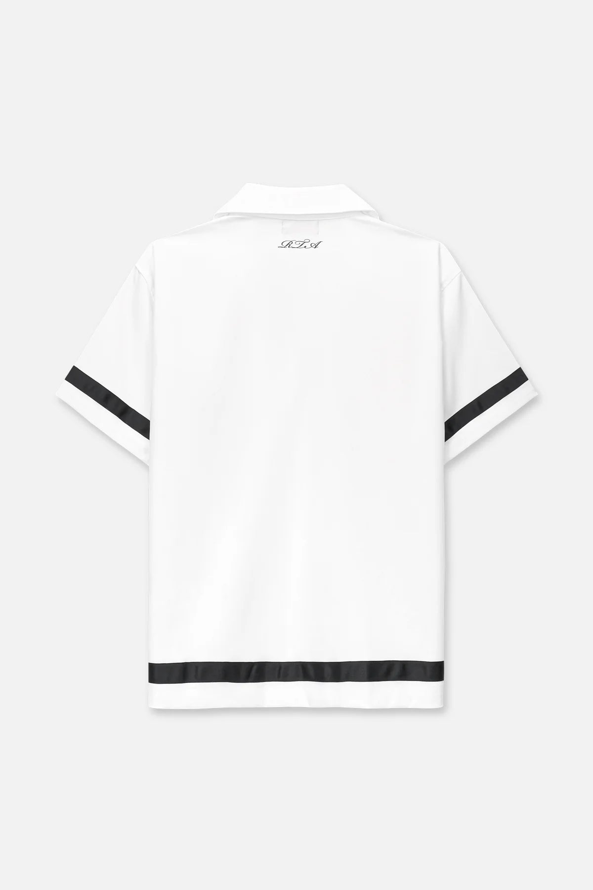 Camisa extragrande RTA Nathan White Poppy Imagen secundaria del producto