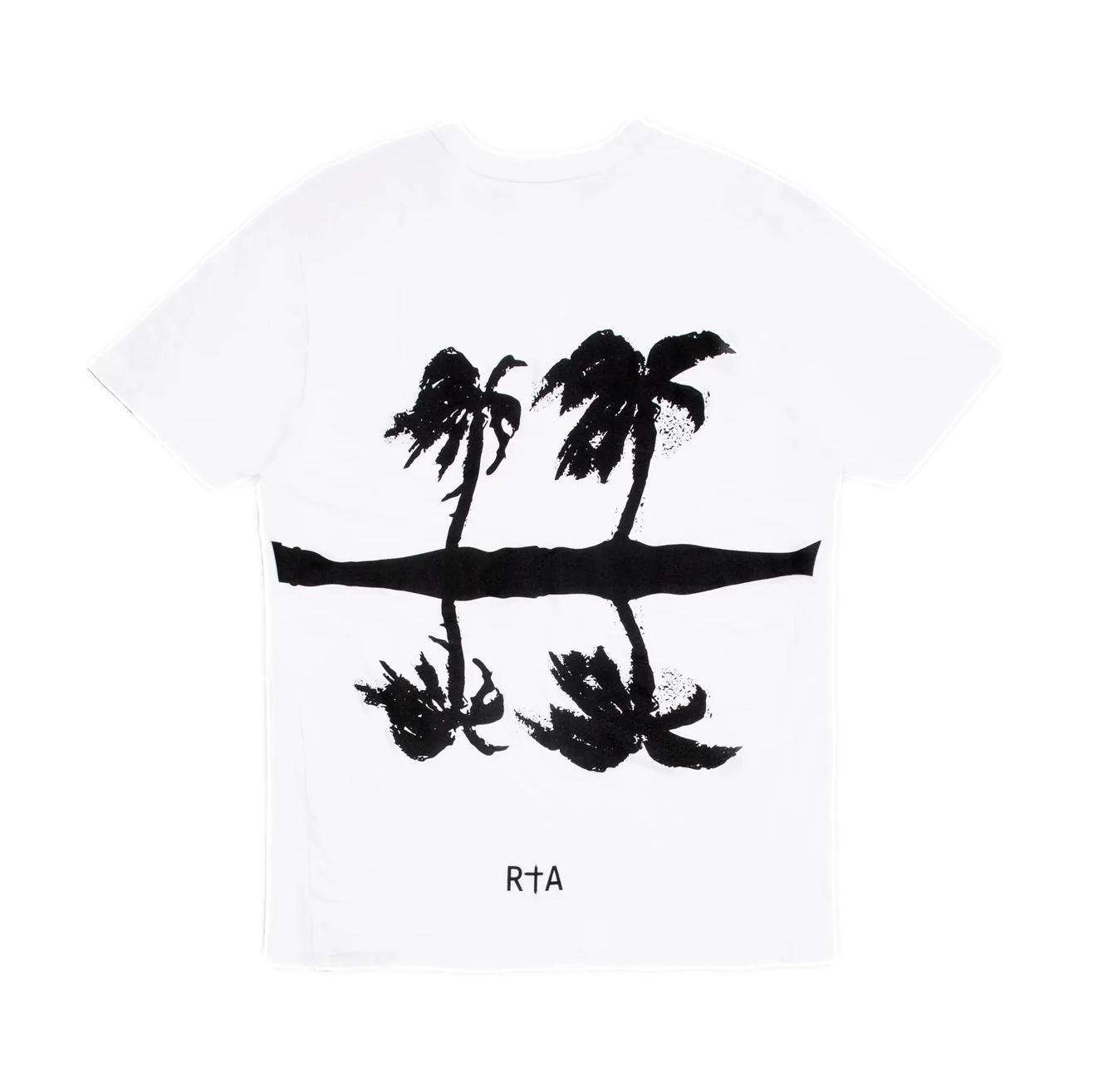 RTA Pablo White Tree Island T-Shirt Secondary image