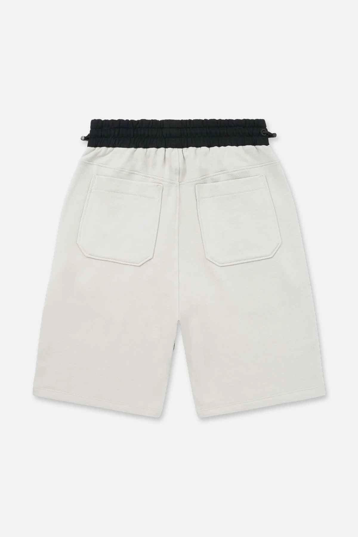 Pantalón corto deportivo RTA en combinación gris y negro Imagen secundaria del producto