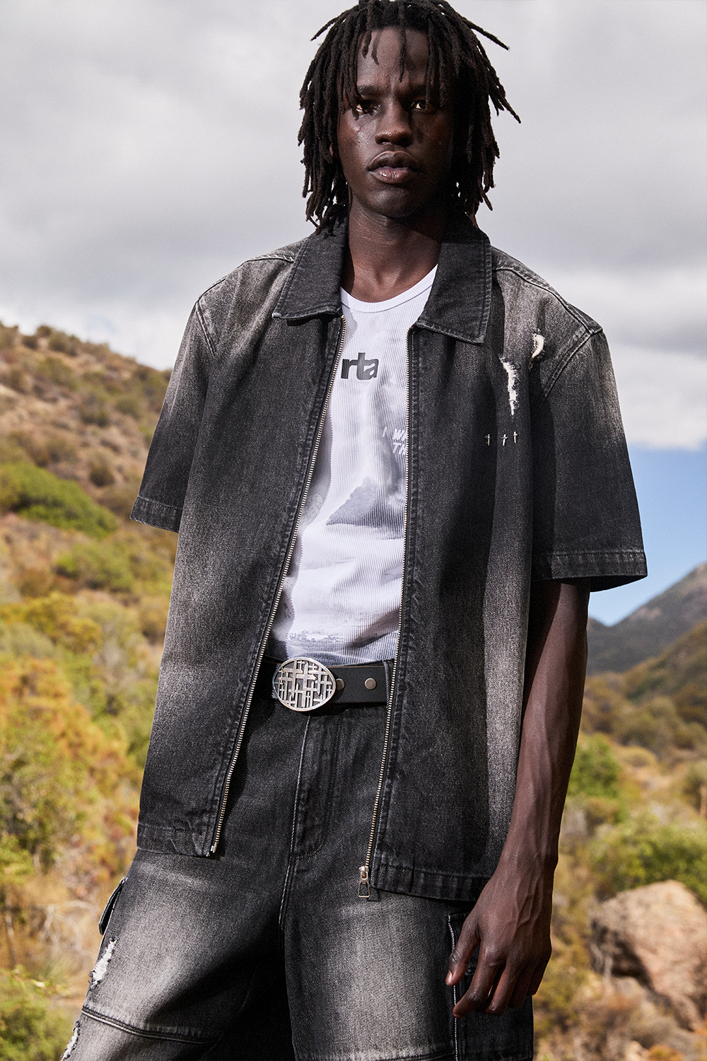 RTA-Men's Button-Up and Polo Shirts