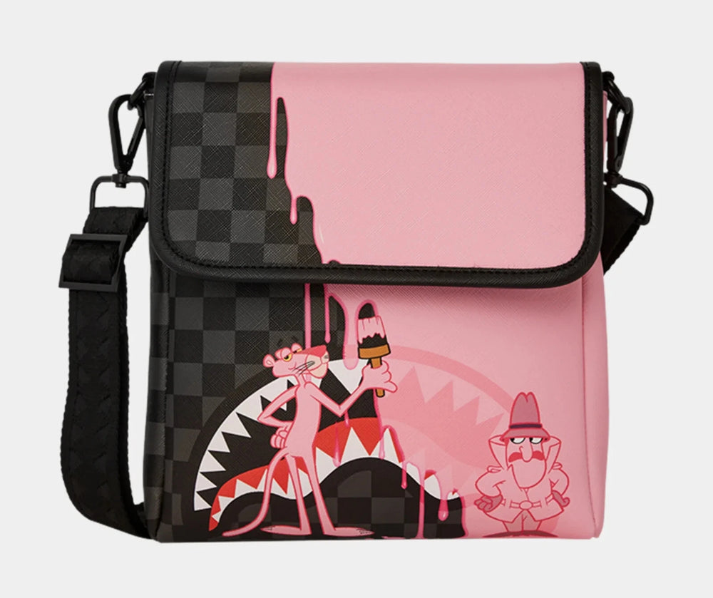 SPRAYGROUND Pink Panther Half Painted Messenger Sling B7586 - Gravity NYC