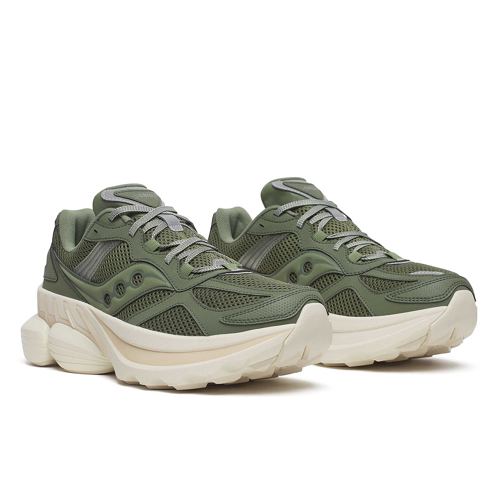 SAUCONY Grid NXT Sneaker Moss/Cream Secondary image